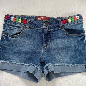 arizona jean shorts (kids) size 12 1/2 plus